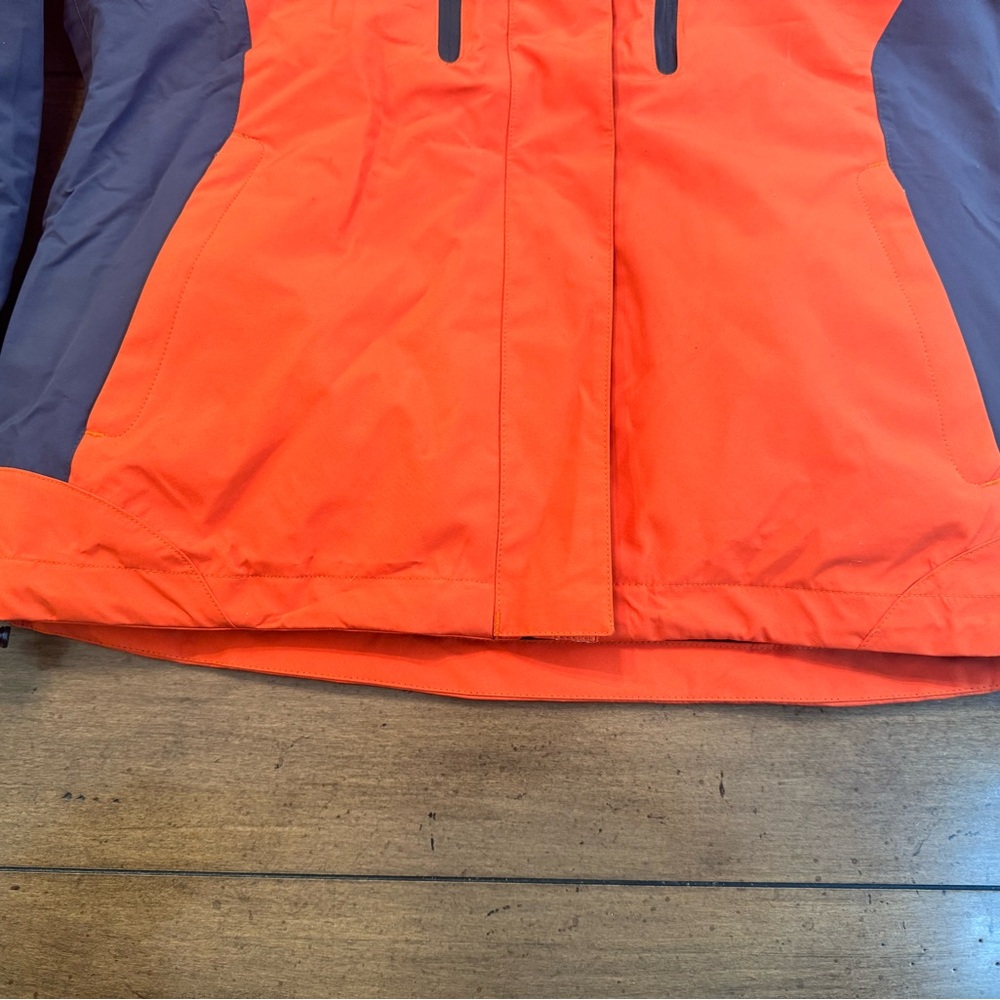 The North Face Bright Orange and Dark Gray Jacket - Picture 12 of 14